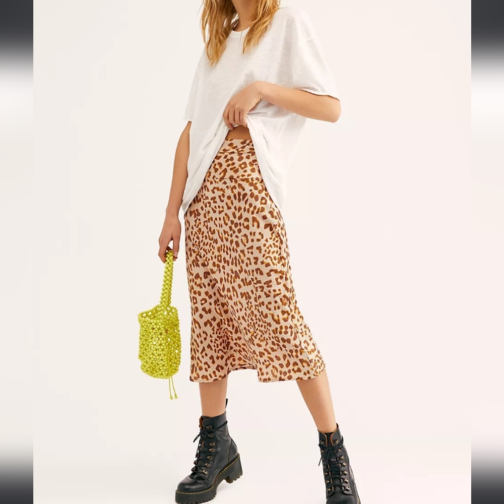 Free People Normani Bias skirt